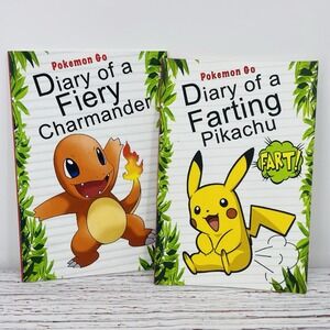 Pokemon Go: Diary of a Fiery Charmander And Diary Of A Farting Pikachu Books